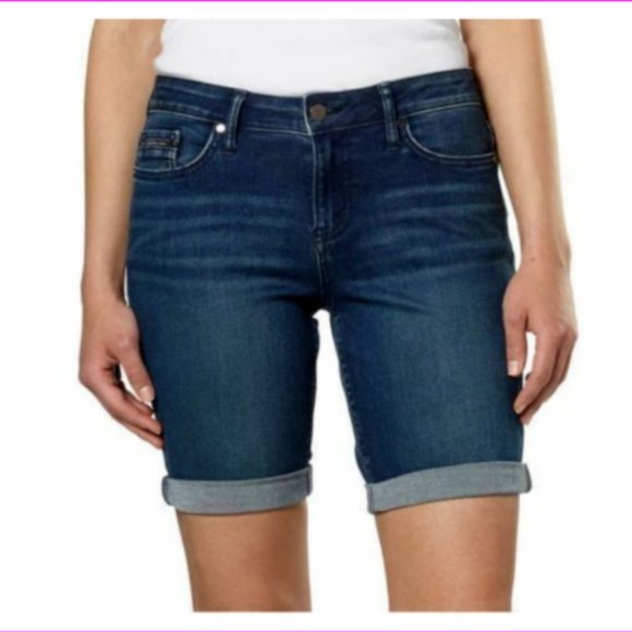 calvin klein jean shorts womens